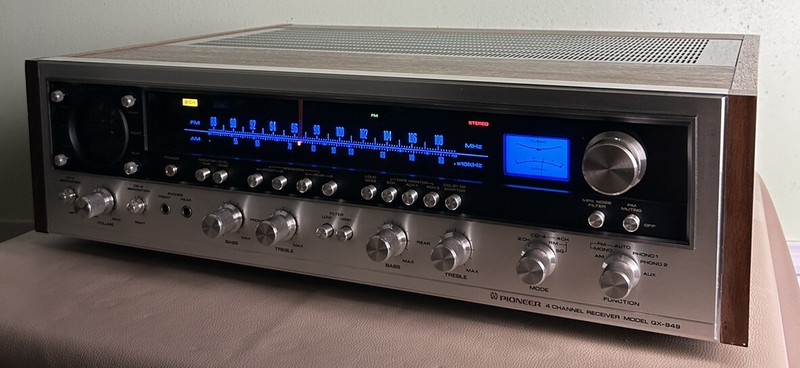 PIONEER QX949 QUAD/STEREO RECEIVER ORIGINAL BOX/ MANUAL AWESOME gallery