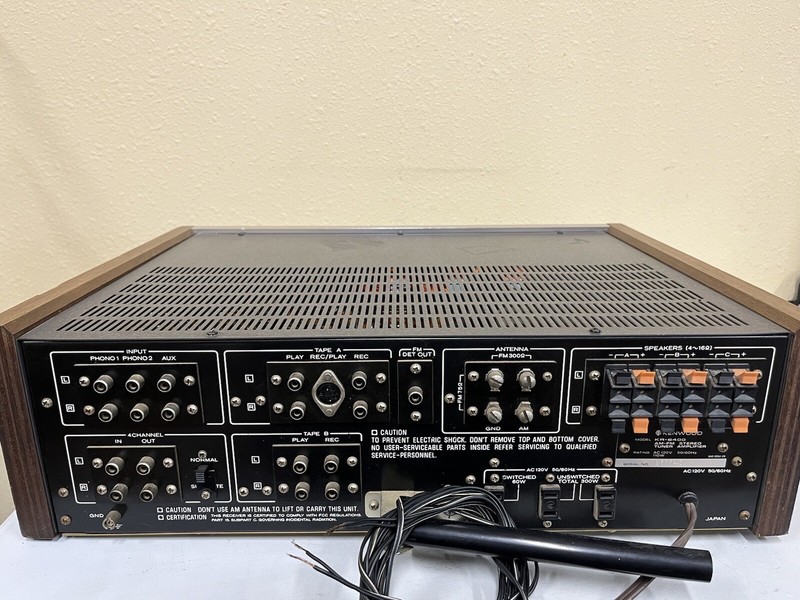 Kenwood KR-6400 Solid State Stereo Receiver TESTED&WORKING/EXC+++ gallery