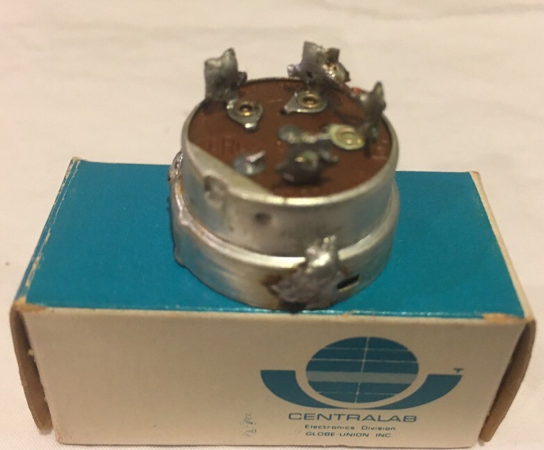 Fisher KR-2 500B Receivers NOS On/Of Switch gallery