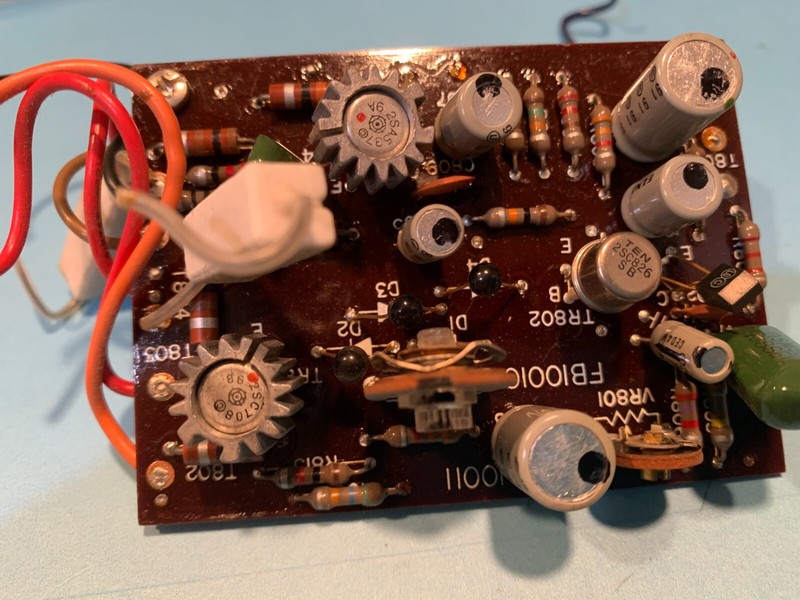Sansui 2000 Stereo Receiver Parting Out Driver Amp Board F-1001C gallery