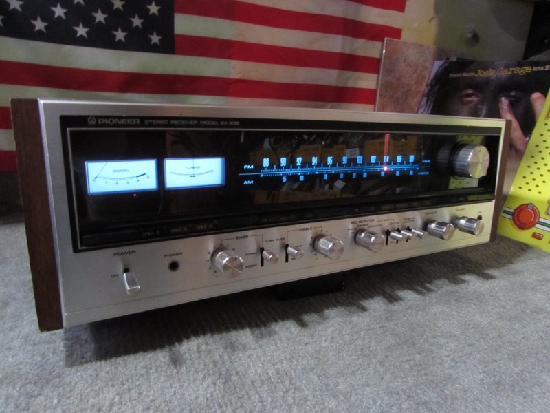 VINTAGE PIONEER SX-838 RECEIVER PRO TECH SERVICED -NICE!~VIDEO