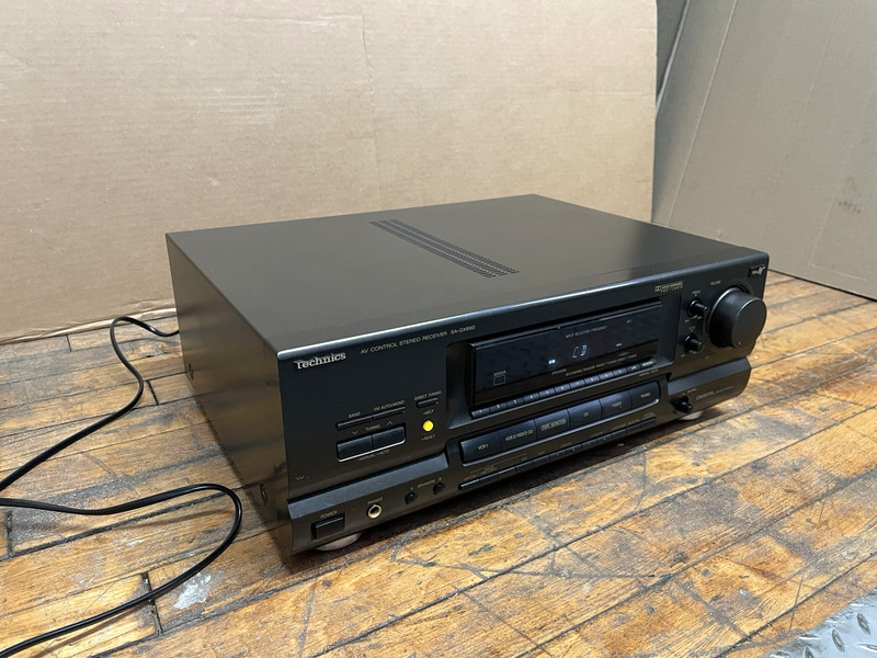Technics SA-GX690 AV Stereo Receiver Dolby Pro Logic Phono Tested Works gallery