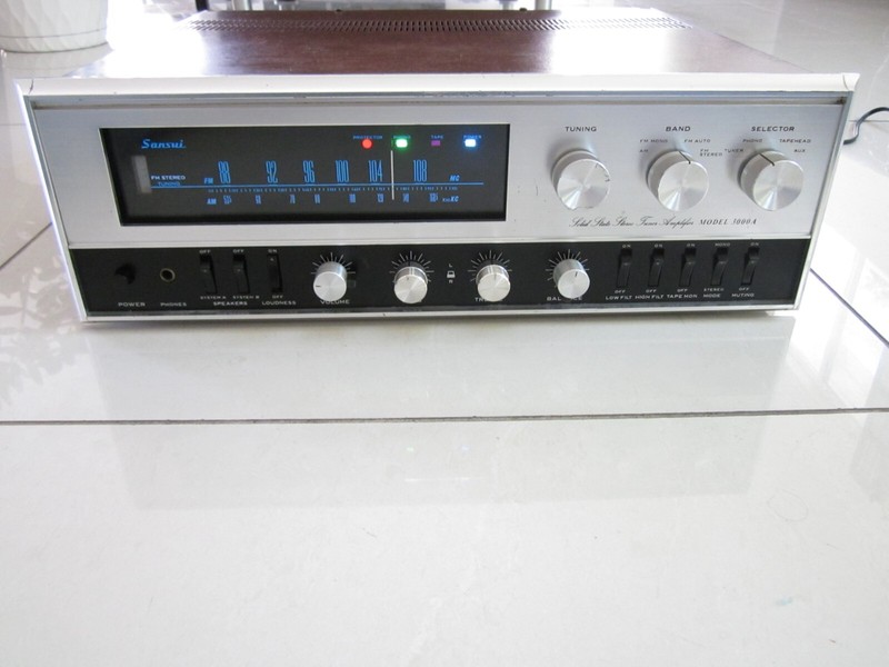 Vintage Sansui 3000A, 45W AM/FM Stereo ReceiveR POWER AMPLIFIER