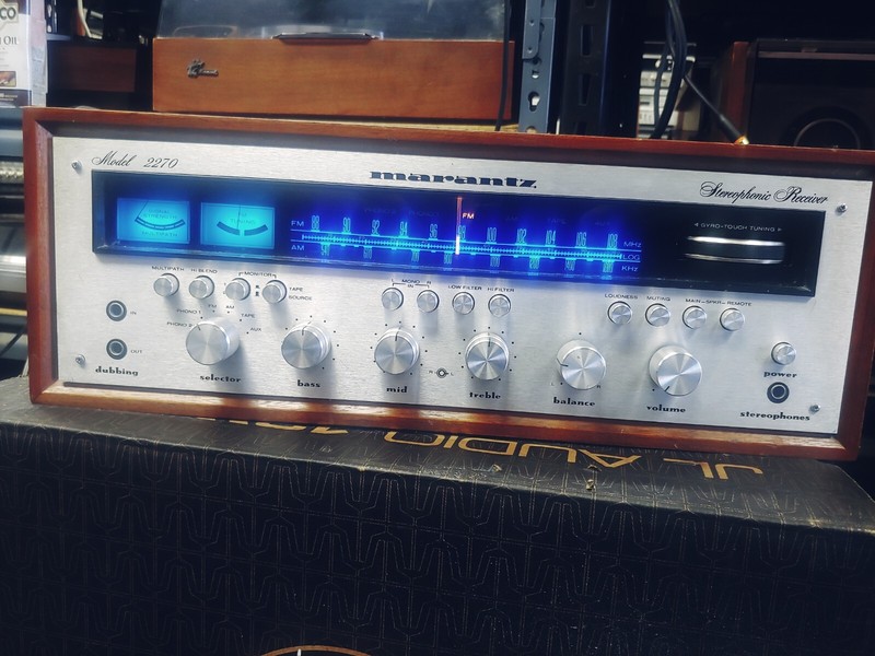 MARANTZ 2215 thru 2270 ICE BLUE 10 FUSE LEDS FOR FACE gallery
