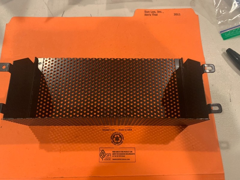 Pioneer SX 626 Stereo Receiver Parting Out – Power Amp Metal Cover
