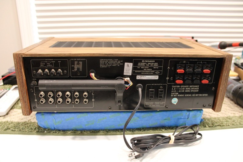 Pioneer SX-680 Stereo Receiver Tested Working gallery
