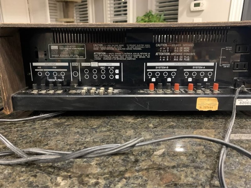 Vintage sansuii G-4700 Excellent working condition & amazing condition classic gallery