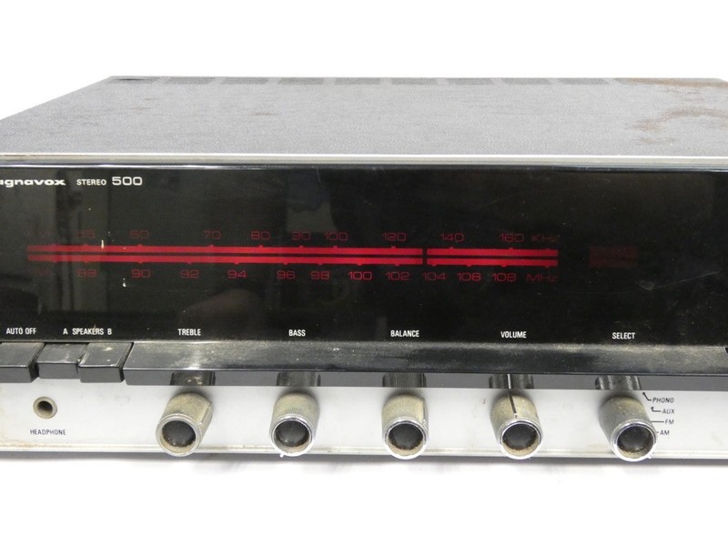 Vintage Magnavox Stereo 500 AM/FM Receiver Amplifier – Solid State gallery
