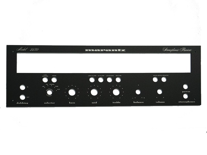 New! Marantz 2230 Receiver Front Panel Faceplate (Face Plate) B