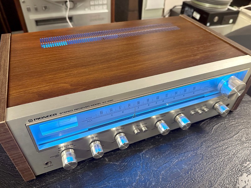Pioneer SX-550 HiFi Receiver Stereo AF/FM Fully Tested + 30-Day $ Guarantee gallery