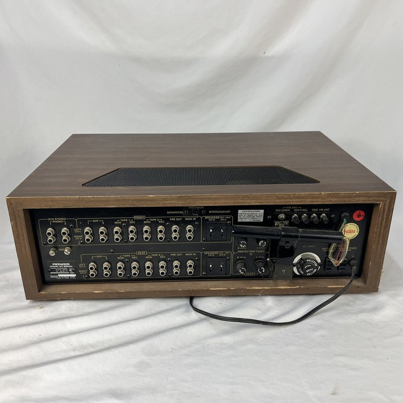 PIONEER QX-8000A STEREO/QUADROPHONIC AM/FM 250W RECEIVER 4 CHANNEL TESTED WORKS gallery
