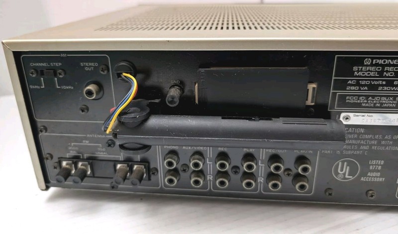 Vintage Working Gold Pioneer SX-6 AM/FM Stereo Receiver Computer Controlled gallery