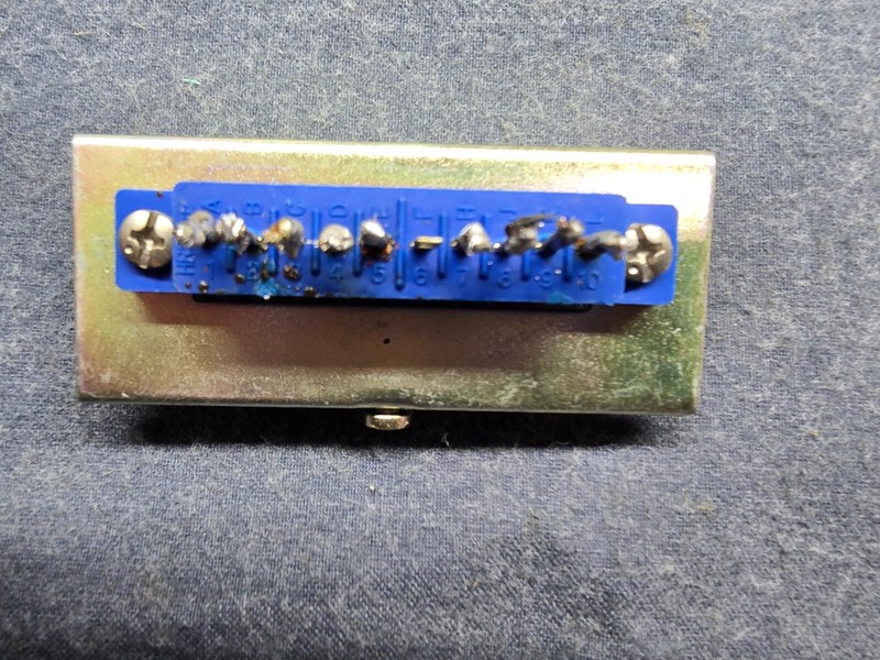 Sansui QR-4500 Receiver Part - F-1267 Circuit Board 10 Slot Connector gallery