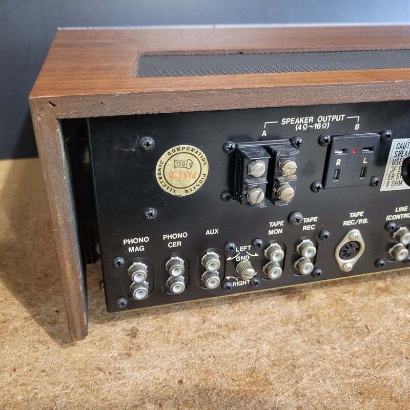 PIONEER SX-770 AM/FM STEREO RECEIVER SERVICED AND RECAPPED VINTAGE 1970'S gallery