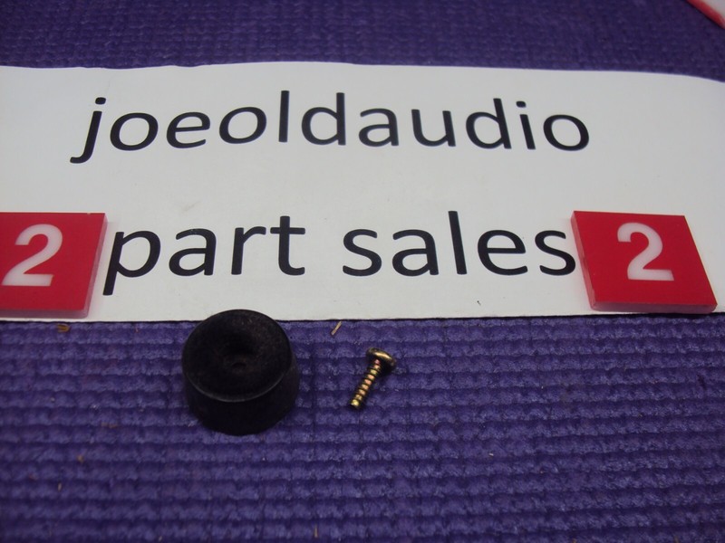 Nakamichi BX-125 Cassette Deck Original Foot & Mounting Screw Parting Out BX-125