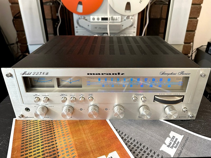 Marantz 2238B Receiver Audiophile Stereo AF/FM Fully Tested + 30-Day $ Guarantee gallery