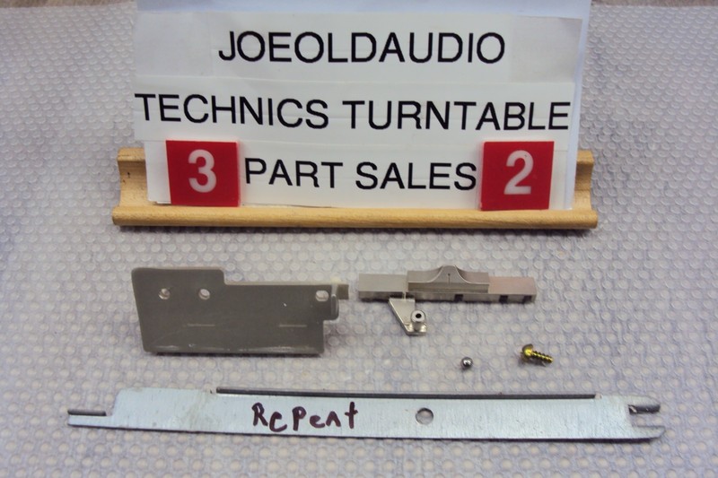 Technics SL-QD35 Turntable Repeat Shaft & Knob Assembly. Tested Parting Out QD35