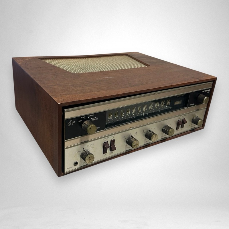 The Fisher 200 200T AM/FM Stereo Receiver Tuner Wood Case