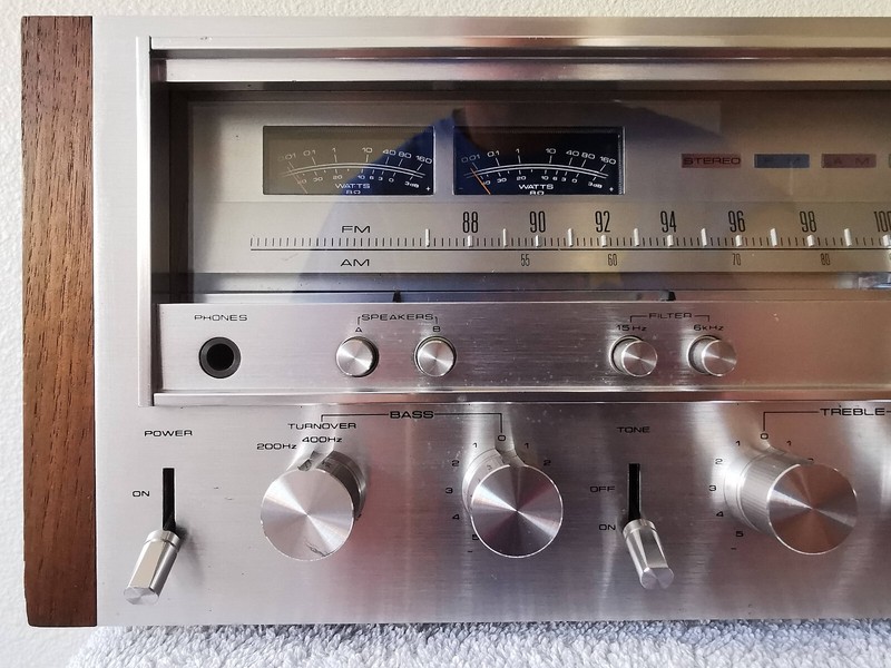 Pioneer SX 980 AM/FM Stereo Receiver Monster Walnut WATCH SEE VIDEO Serviced gallery