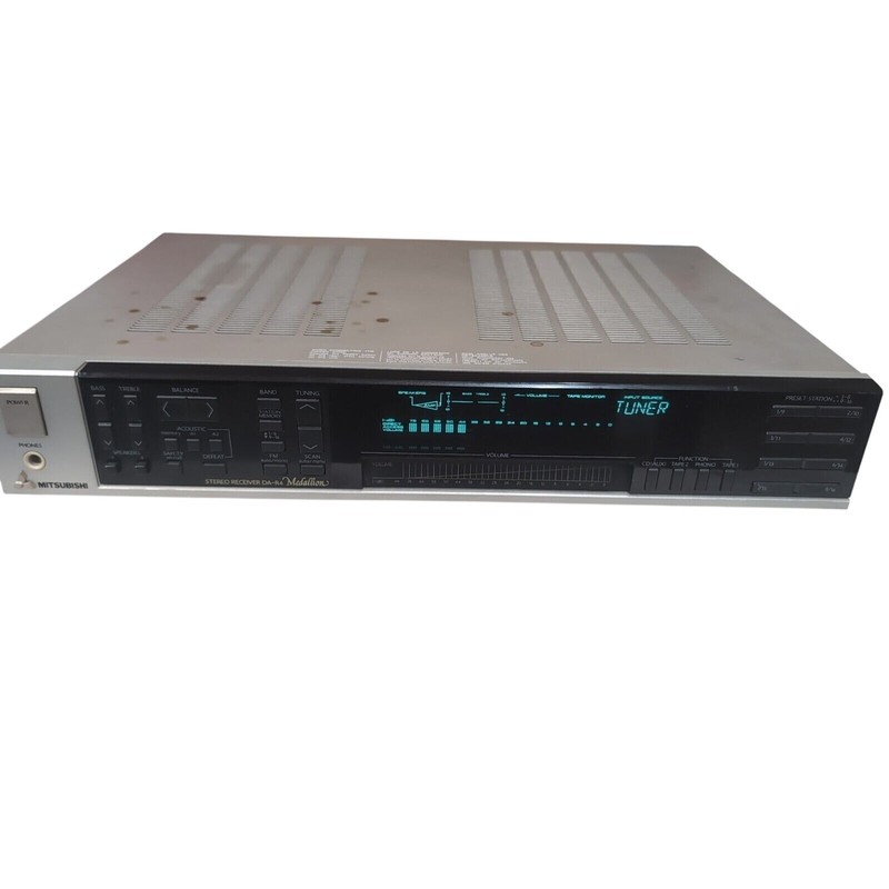 Mitsubishi DA-R4 Stereo Receiver. Vintage Hi-Fi Audio, Power Tested gallery