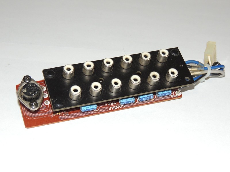 Sansui G-5000 12p Input Terminal & 6 Pin Din Socket F-2864 2200490 & 2090030