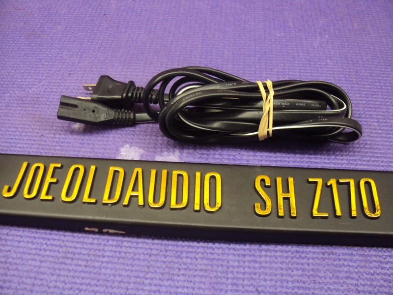 Technics SH-Z170 AM/FM Tuner Original Line Cord. Tested. Fully Functional.