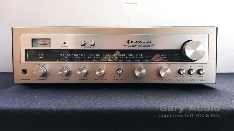 Kenwood KR-2600 Stereo Receiver KR 2600 Japan Vintage 1976