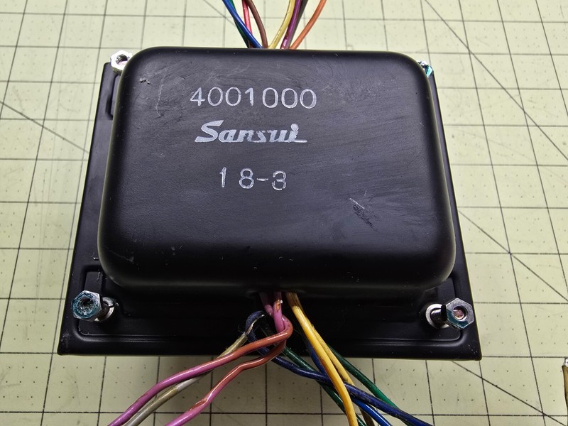 Sansui QR-4500 Receiver Part - Power Transformer (4001000) gallery