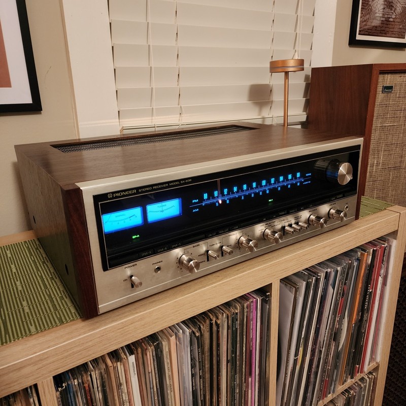 🌟 Pioneer SX-838 receiver • 98% restored • TESTED works great