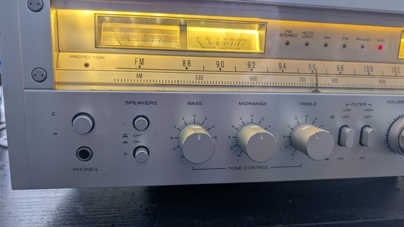 Vtg. Rare Hitachi SR 904 AM FM stereo receiver class G audio Japan 1978 -cleaned gallery
