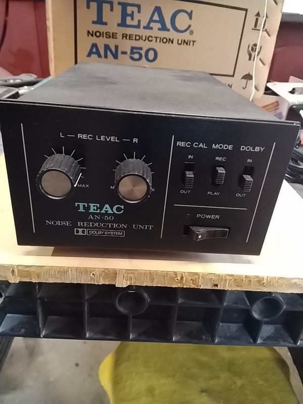 TEAC AN-50 Dolby Noise Reduction Unit, Vintage 70’s, Owner’s Maual Incuded, NEW