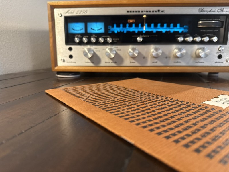 Vintage Marantz Model 2250 Receiver – Fully Working – Original Manual Included gallery