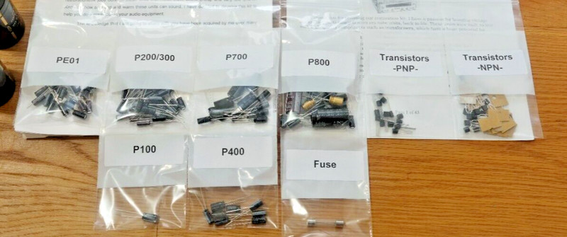 Marantz 2265 rebuild restoration recap service kit fix repair capacitor