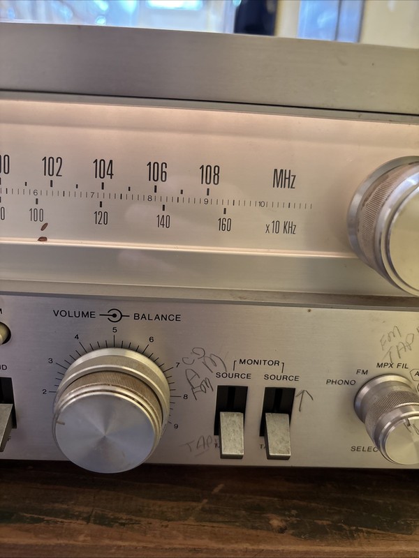 LAFAYETTE VINTAGE LR-5555A 55 WATT 8 OHM AM FM STEREO RECEIVER AMPLIFIER gallery