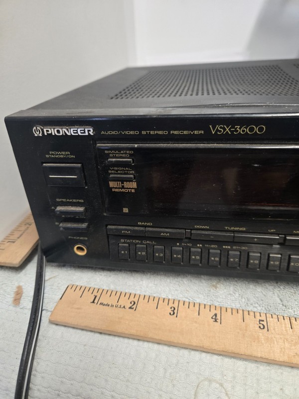 pioneer VSX-3600, stereo receiver, parts only