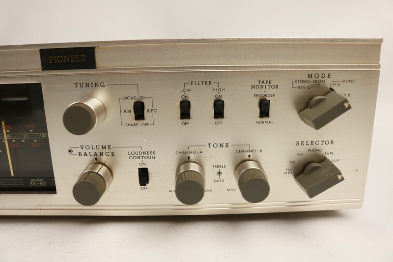 Vintage Rare Tube 60s PIONEER SX-82 Stereo AM FM Receiver AS IS gallery
