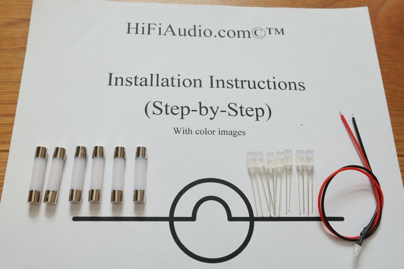 Marantz 2220 receiver replacement LED bulb lamp light set upgrade kit