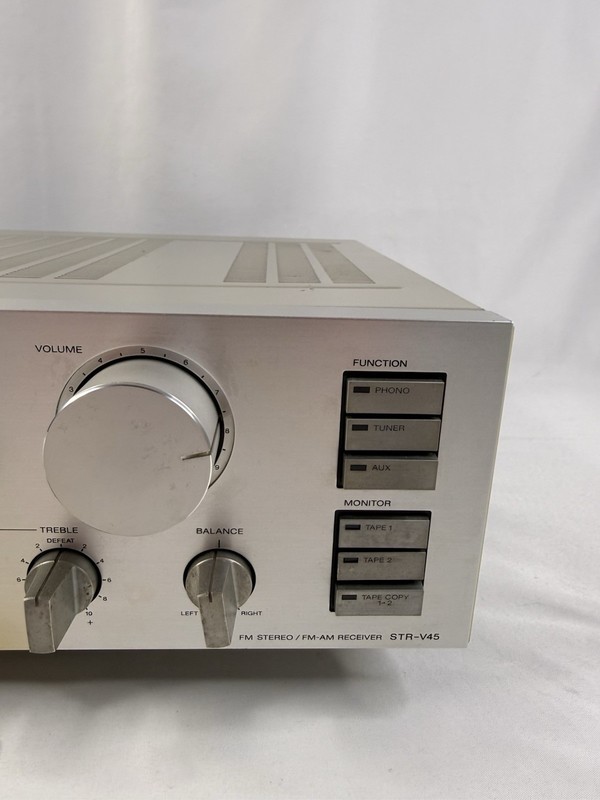 Vintage 1981 SONY Stereo Receiver STR-V45 Am Fm Aux Phono 40w Clean 👍 gallery