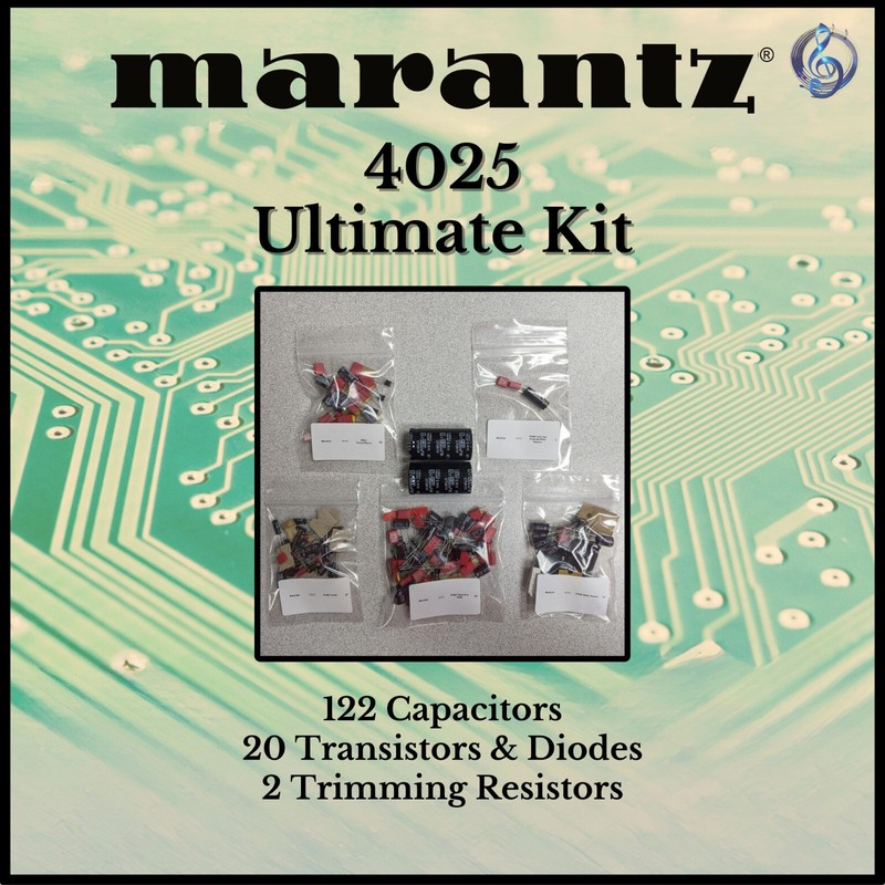 Marantz 4025 Receiver Ultimate Upgrade Kit Genuine Parts Restoration gallery