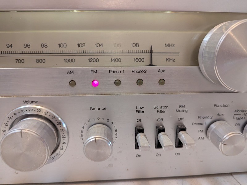 MCS Modular Component Systems 3233 Vintage Stereo Receiver AM/FM Tuner gallery