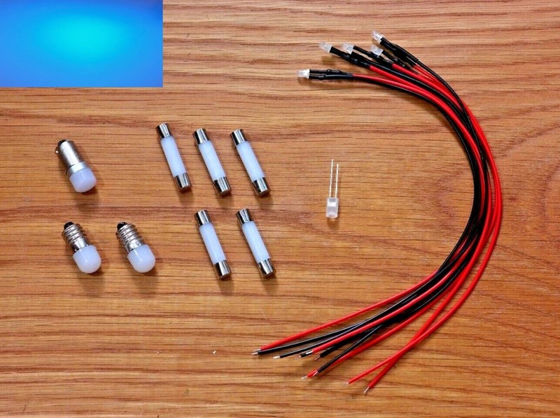 Pioneer QX-8000 QX-8000A QX-801 upgrade replacement lamp light bulb LED kit BLUE