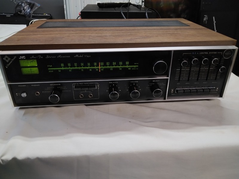 JVC MODEL 5540 35 WATT VINTAGE STEREO RECEIVER AMPLIFIER