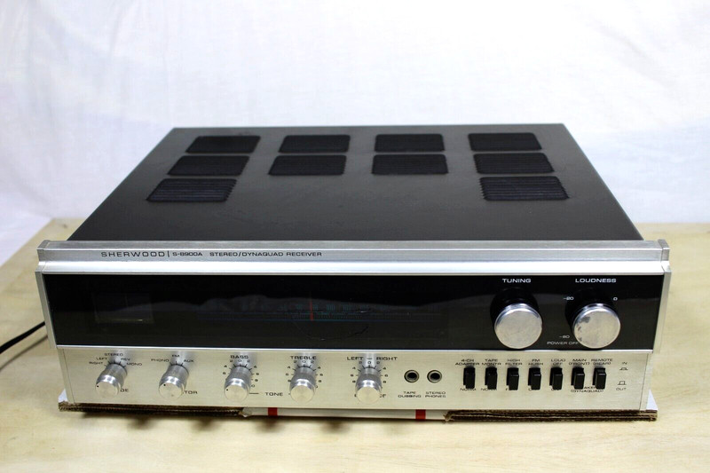 Sherwood S-8900A 8 Ohms Stereo Dynaquad Receiver For Repair Only(Needs Service) gallery