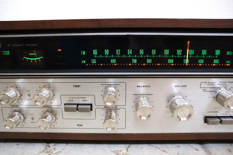 Vintage Sansui QRX-3500 4 Channel Stereo Receiver - Tested Working gallery