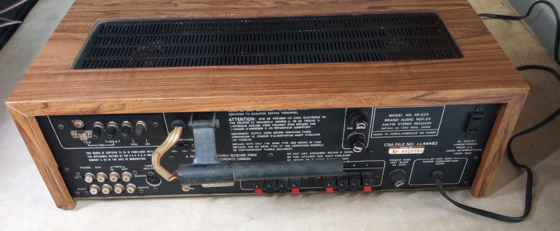 VINTAGE AUDIO REFLEX AR-625 AKA SHERWOOD S-7450 RECEIVER WORKS GREAT VIDEO KOREA gallery