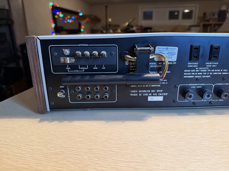 Vintage Sherwood S-8300 CP, 30W AM/FM Stereo Receiver, 1980s. Fresh Service Rare gallery