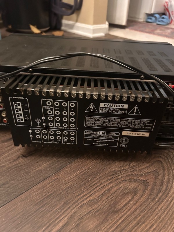Vintage Fisher RS9225 Stereo Receiver tested working gallery