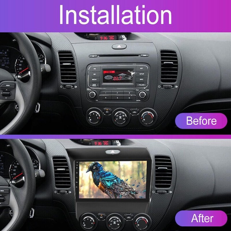 Alikali 232G 9Inch Car Stereo For Kia Forte 2013-2018 W/Gps Navigation 2017 gallery
