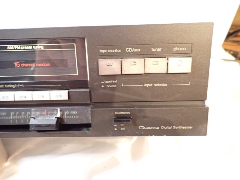 Technics SA-919 Quartz Digital Synthesized AM/FM Receiver Sounds and looks good! gallery