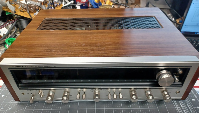 Pioneer SX-737 Stereo Receiver. REBUILD MARCH 2026. LED UPGRADE